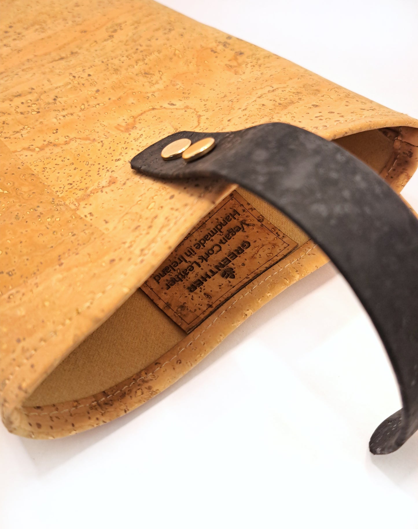 cork handbag back