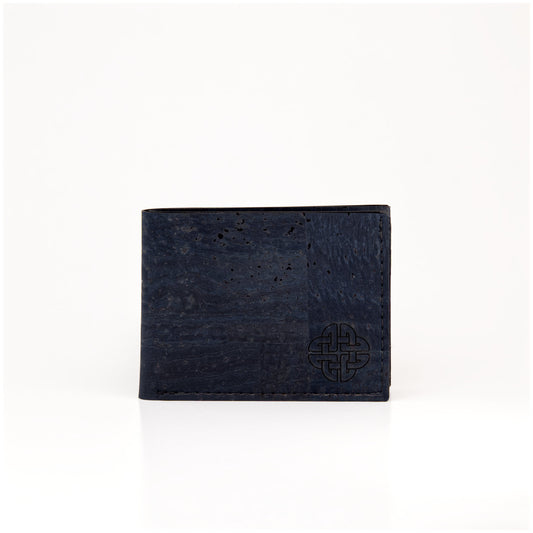 RFID Cork Wallet – Bifold – Navy