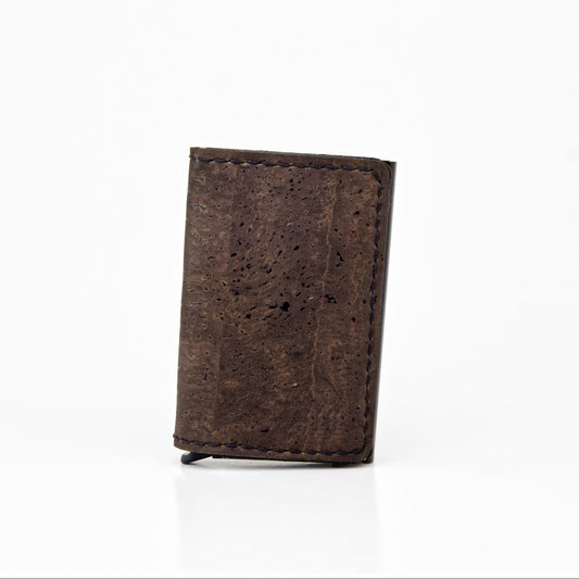 RFID Cork Wallet – Personalised Brown