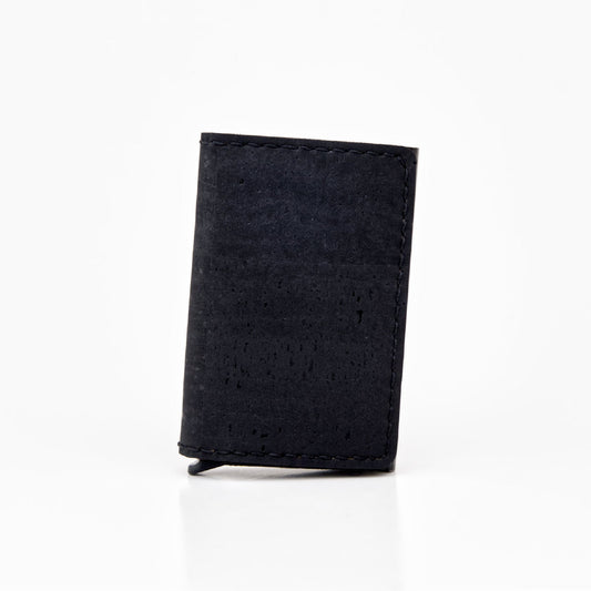RFID Cork Wallet – Personalised Black