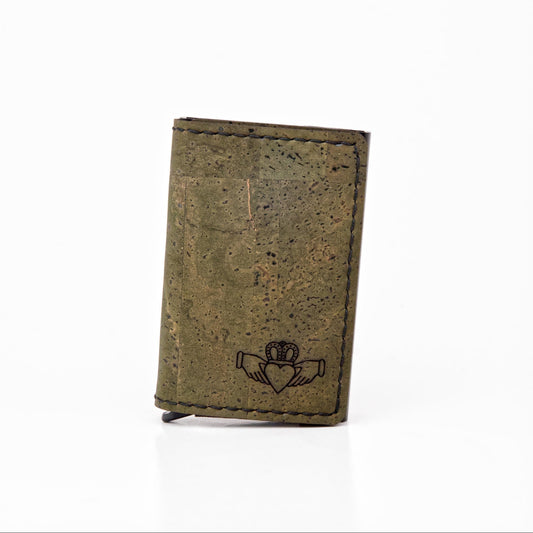 RFID Cork Wallet – Celtic – Green