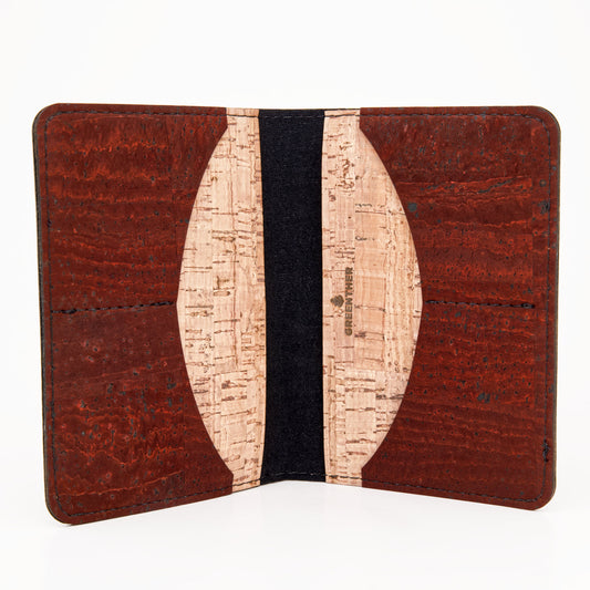 RFID Cork Passport Holder – Burgundy