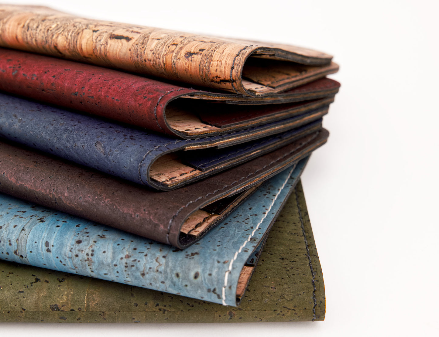 RFID Cork Passport Holder – Personalised Turquoise