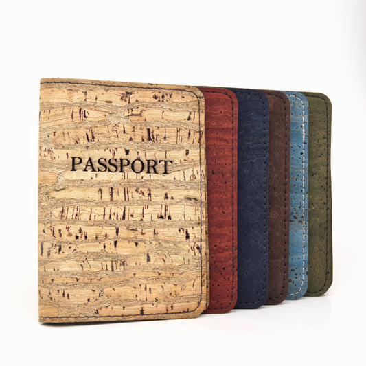 RFID Cork Passport Holder – Personalised Colour Selection