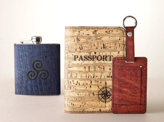 Travel Set – Personalised Cork Collection