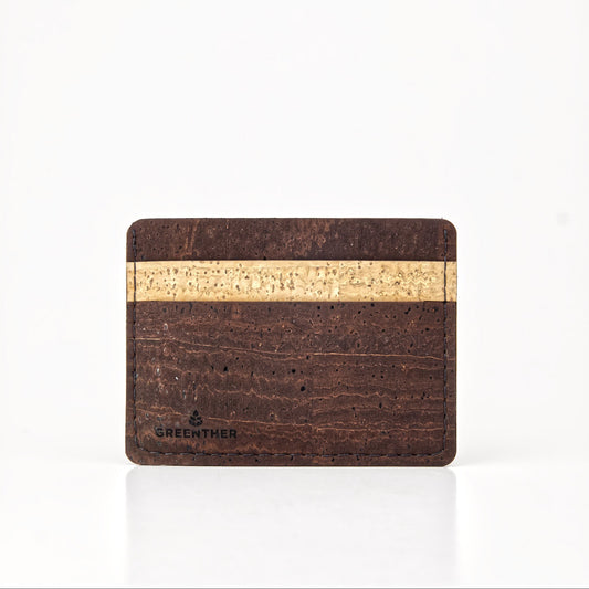 Slim Cork Wallet – Brown