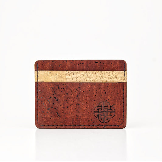 Slim Cork Wallet – Burgundy