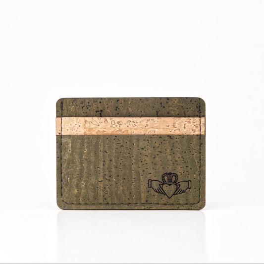 Slim Cork Wallet – Green