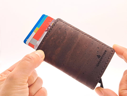 Cork RFID Wallet brown