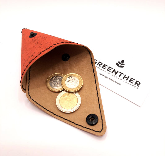 cork coin pouch