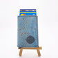 Cork RFID wallet blue celtic design