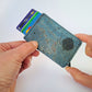 Celtic Design Blue Cork RFID wallet