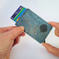 Cork RFID wallet Celtic design front