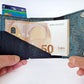 Cork RFID wallet open