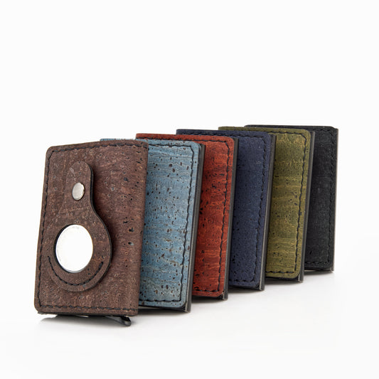 RFID Cork Wallet – AirTag Edition – Colour Selection