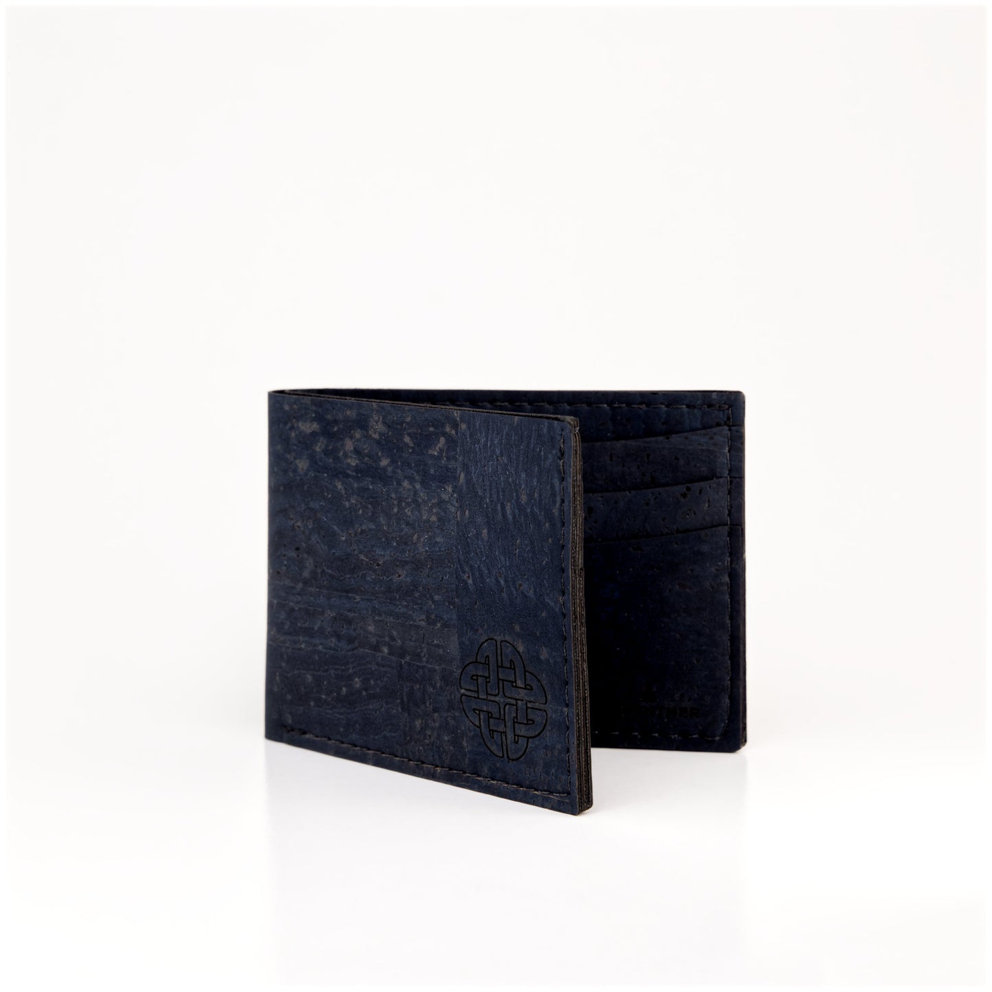 RFID Cork Wallet – Bifold – Turquoise Blue