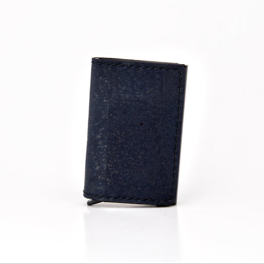 RFID Cork Wallet – Personalised Navy