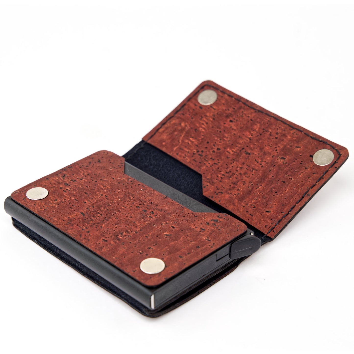 RFID Cork Wallet – Personalised Black