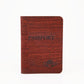 RFID Cork Passport Holder  – Burgundy