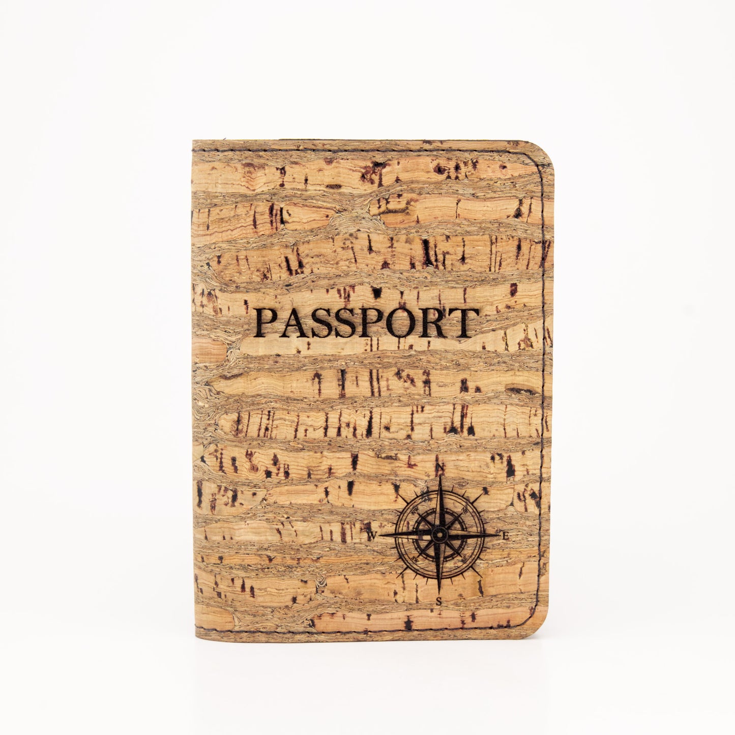 RFID Cork Passport Holder  – Birch