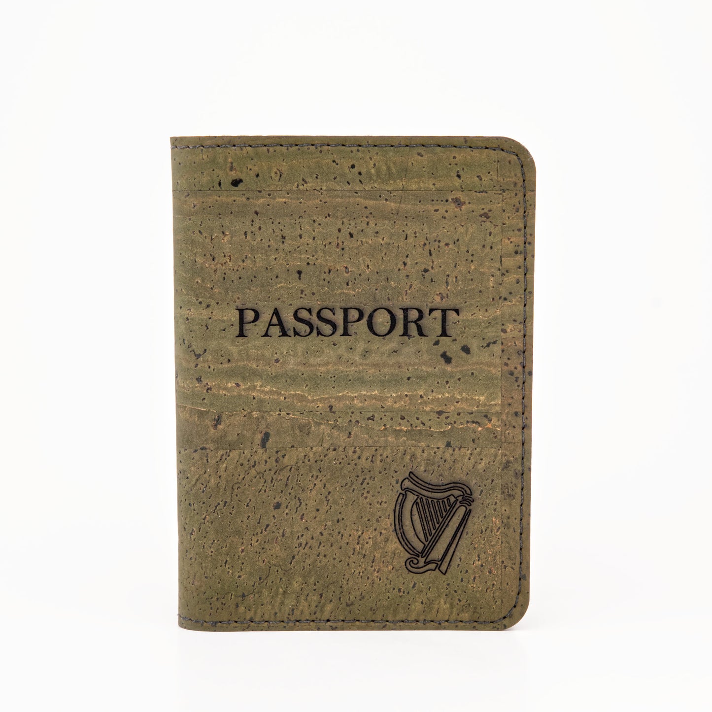 RFID Cork Passport Holder  – Green