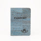 RFID Cork Passport Holder  – Turquise