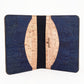 RFID Cork Passport Holder  – Personalised Navy