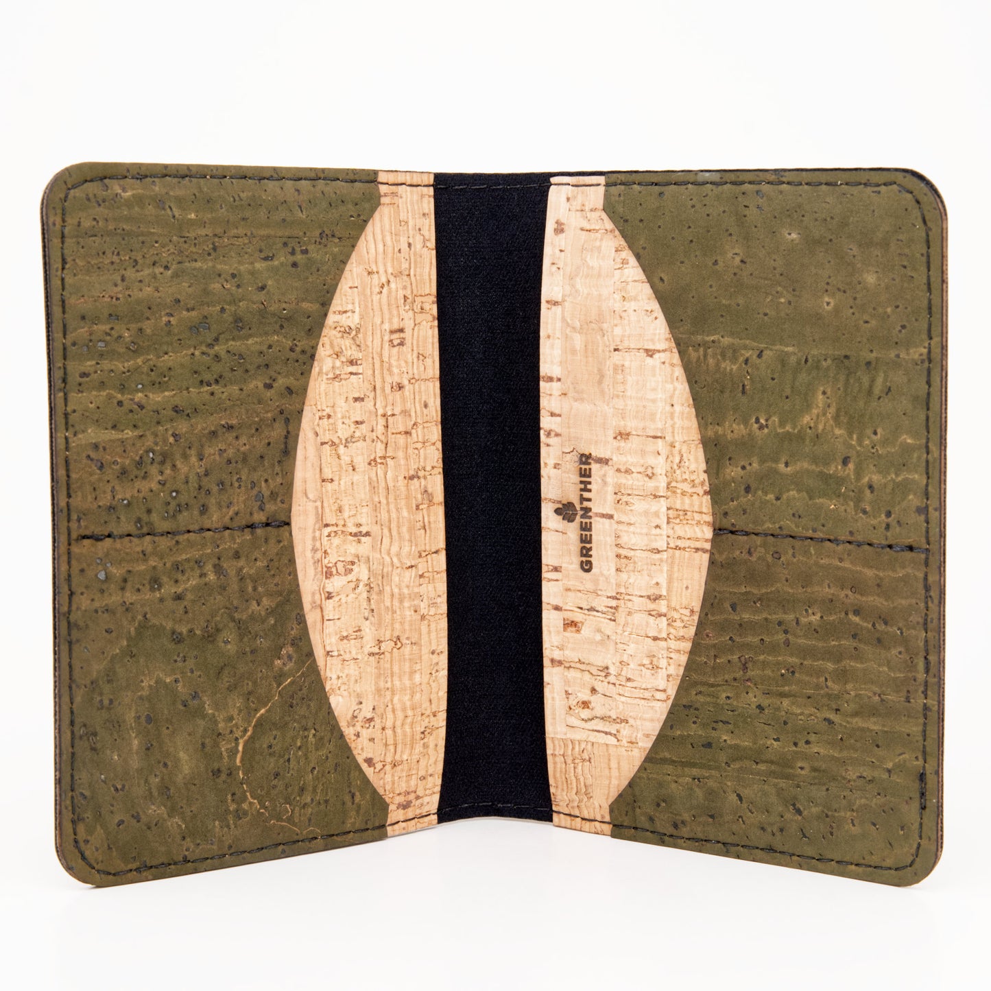 RFID Cork Passport Holder  – Green