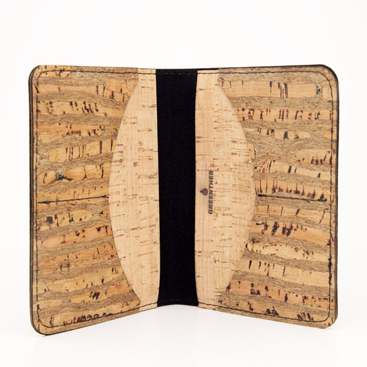 RFID Cork Passport Holder  – Birch
