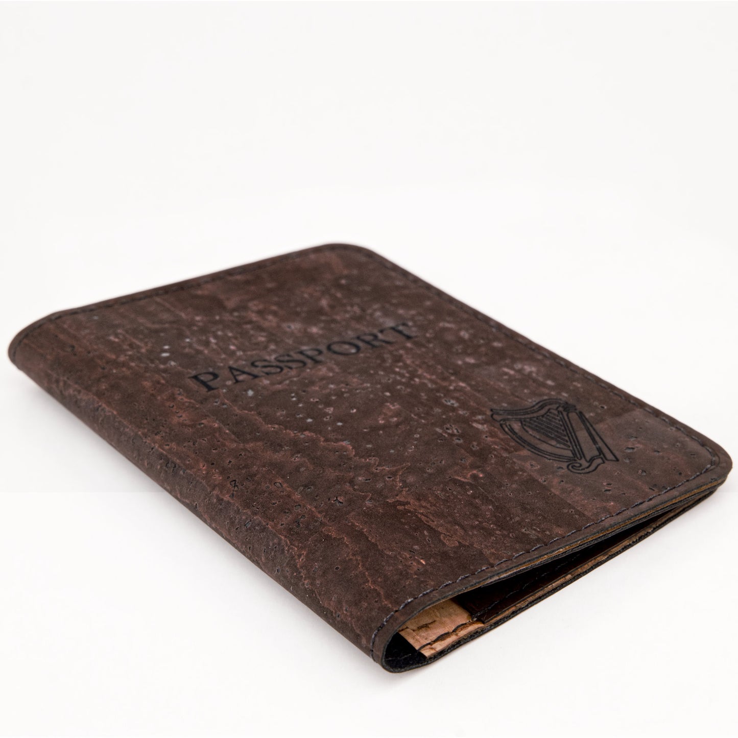 RFID Cork Passport Holder  – Brown