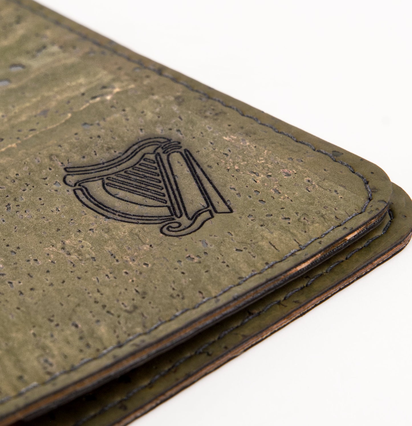RFID Cork Passport Holder  – Green