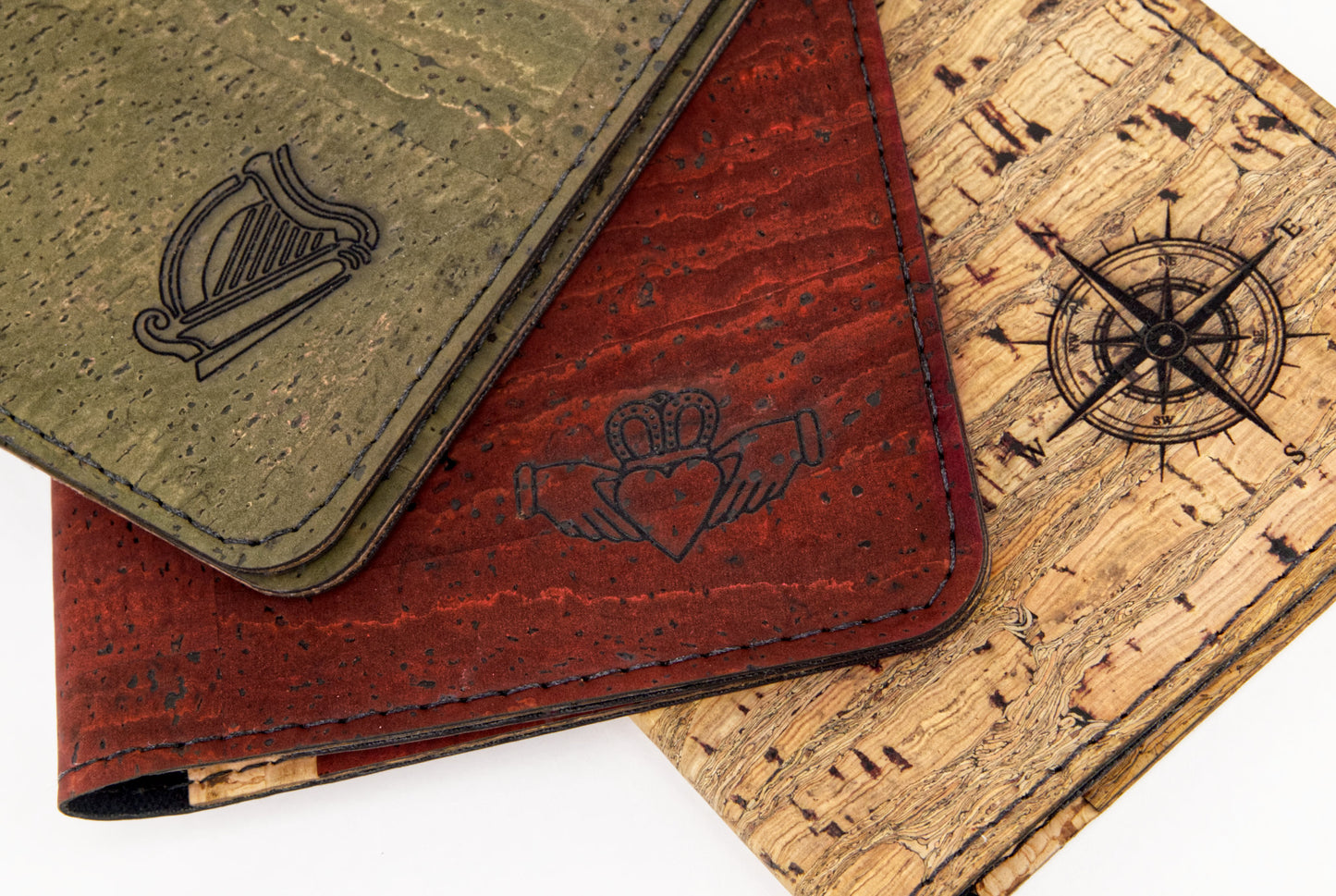 RFID Cork Passport Holder  – Birch