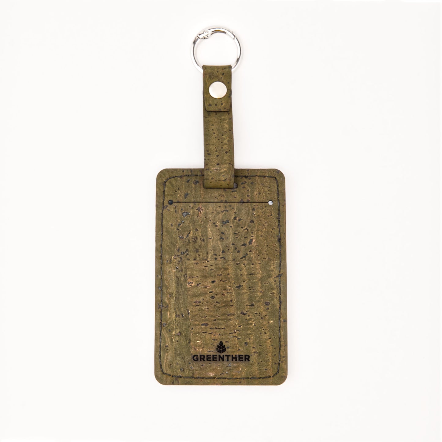 Travel Set – Personalised Cork Collection Green