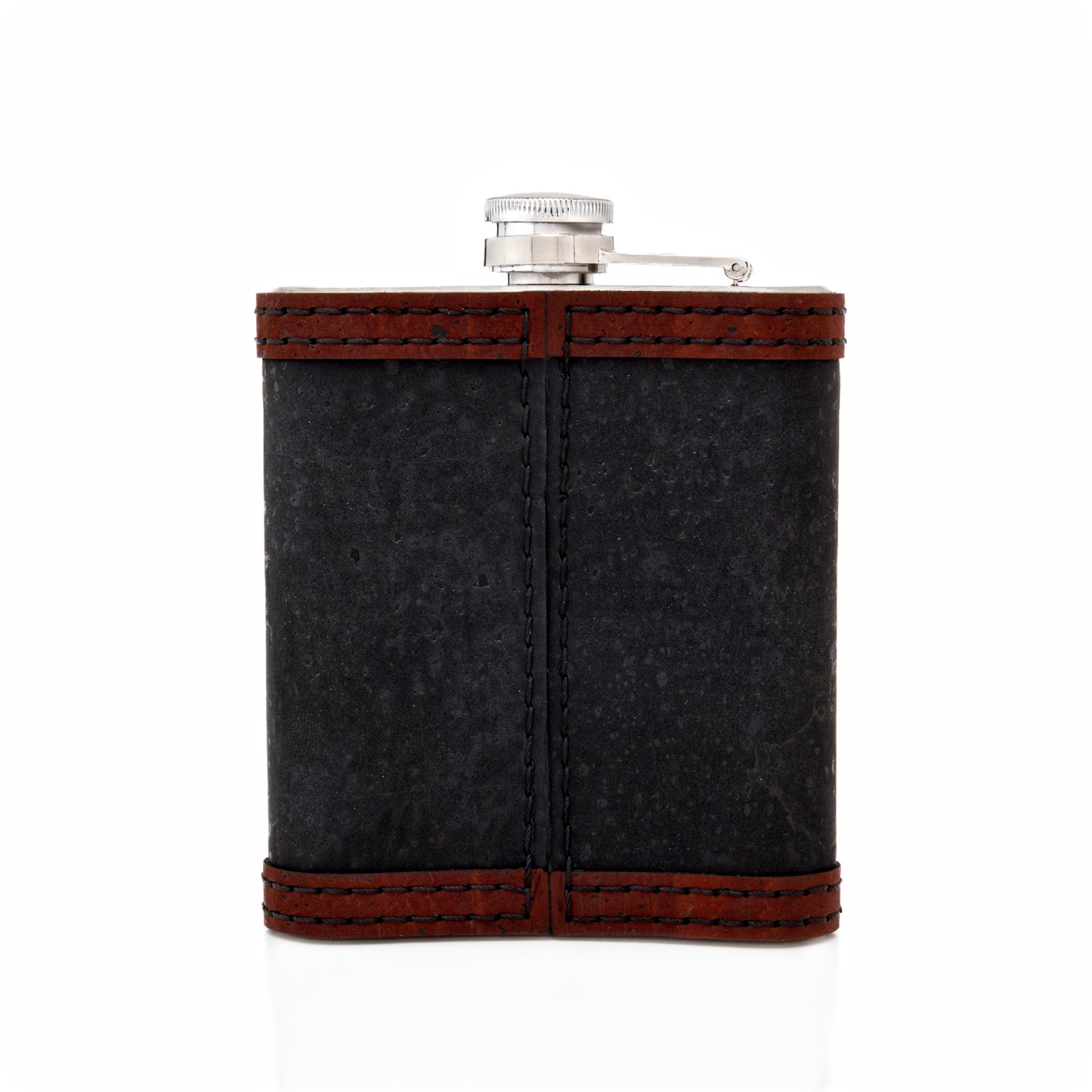 Stainless Steel - Cork Hip Flask – Bespoke Greenther Edition