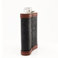 Stainless Steel - Cork Hip Flask – Bespoke Greenther Edition