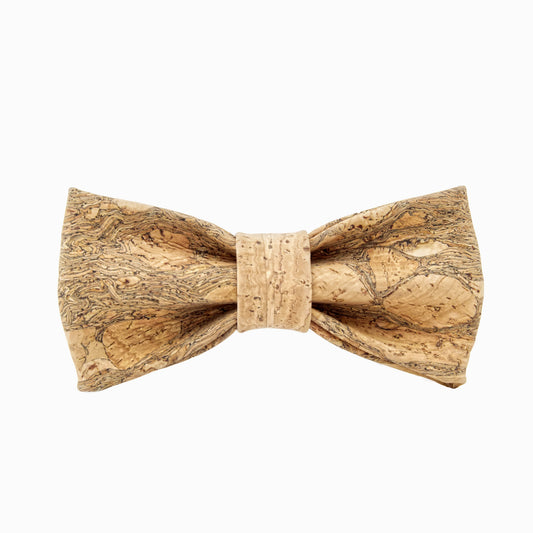 Cork Bow Tie – Wood & Natural