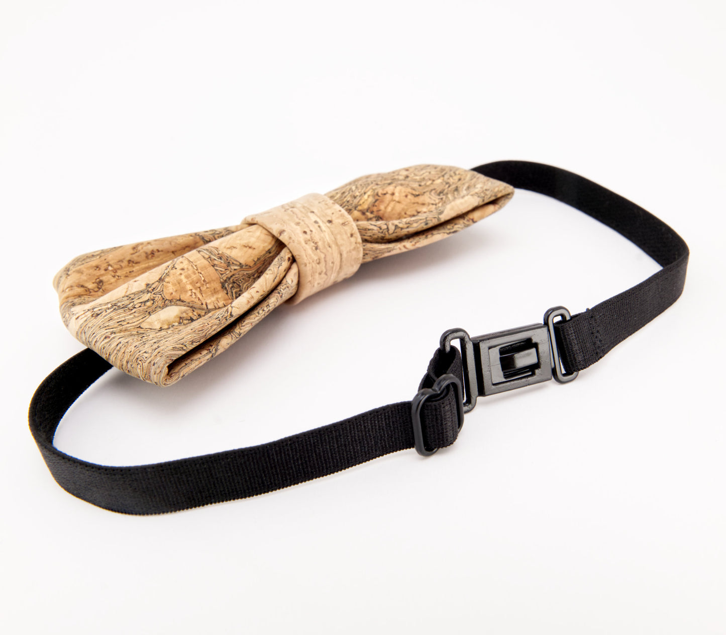 Cork Bow Tie – Burgundy & Black