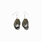Cork Drop Earrings – Sculpted – Green