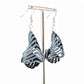 Cork Drop Earrings – Sculpted – Turquoise