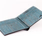 RFID Cork Wallet – Bifold – Turquoise Blue