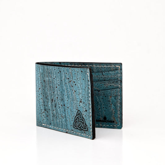 Cork wallet with rfid protection 