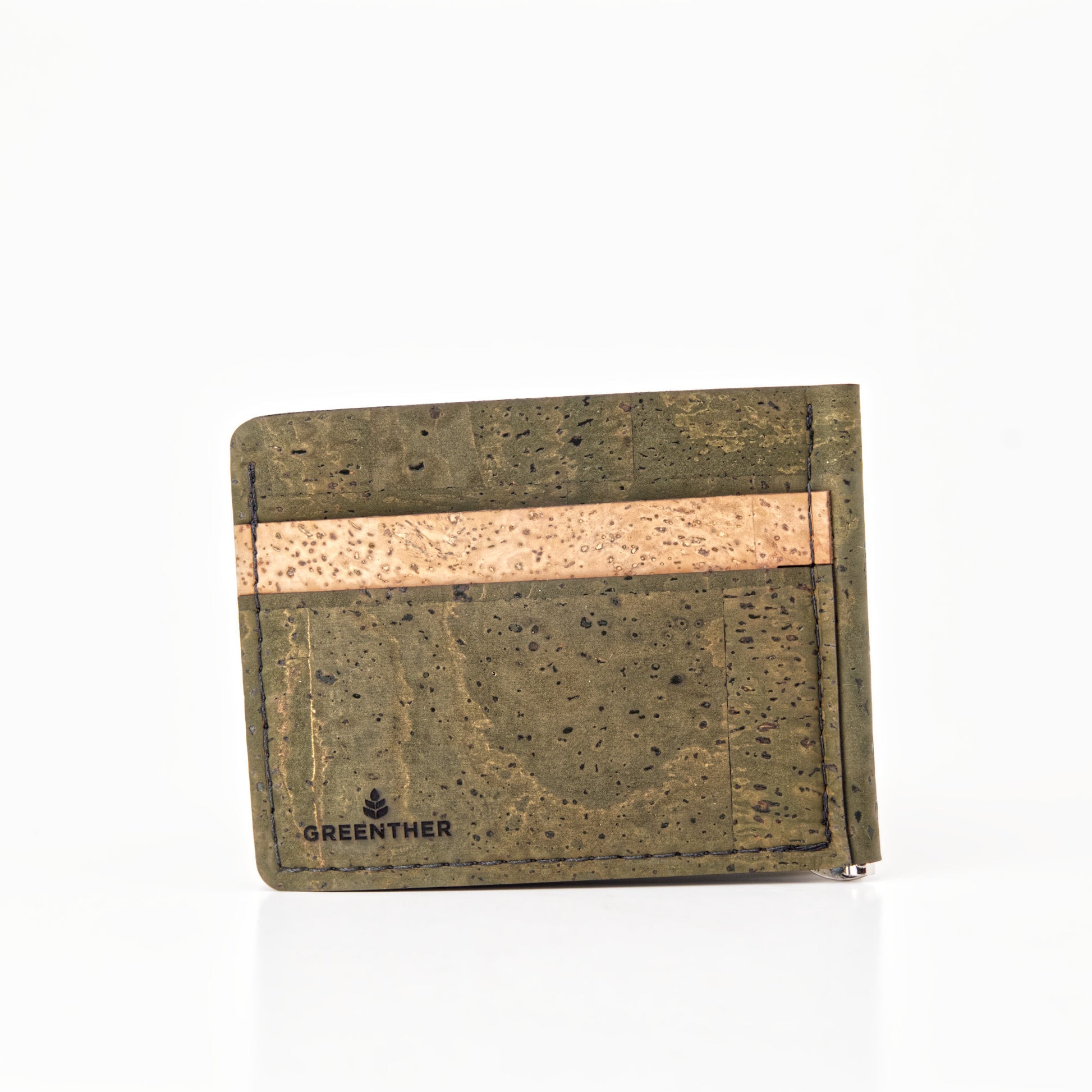 Slim Cork wallet money clip