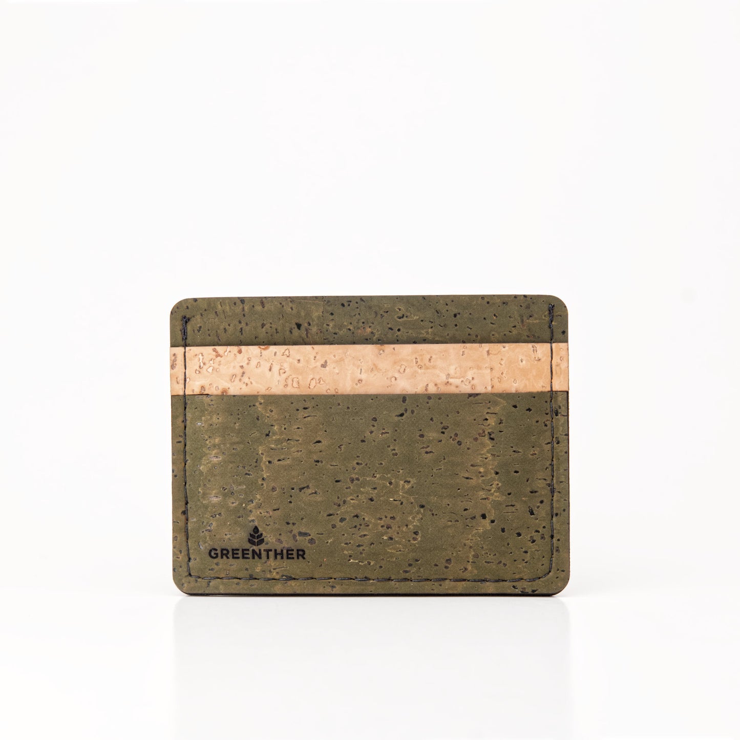 Slim Cork Wallet – Green