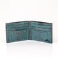 RFID Cork Wallet – Bifold – Turquoise Blue