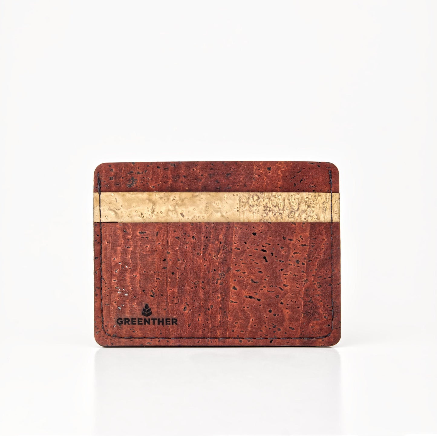 Slim Cork Wallet – Burgundy