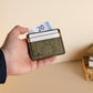 Slim Cork Wallet – Turquoise Blue