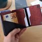 Personalized Red Cork RFID wallet