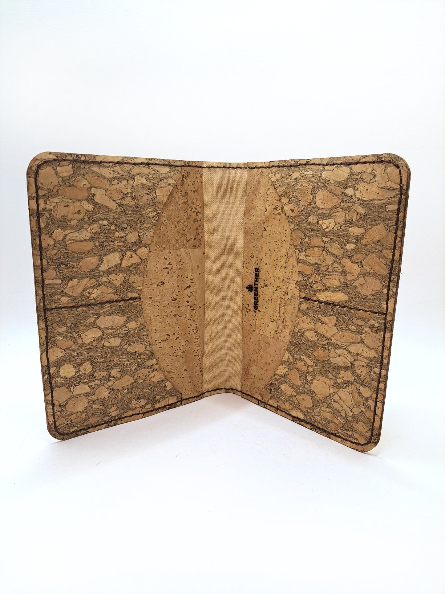 Cork Passport Holder wood 