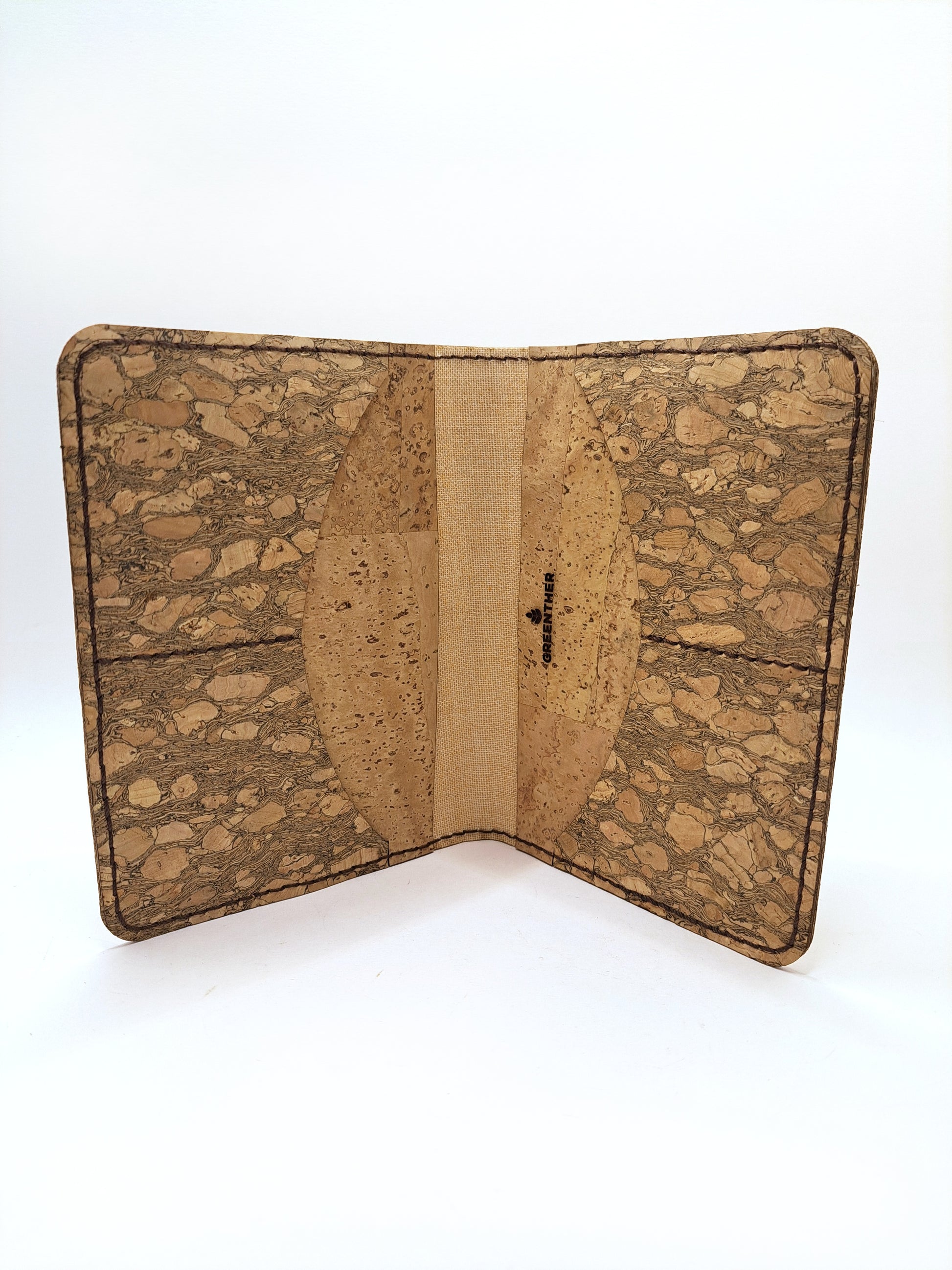 Cork Passport Holder wood 