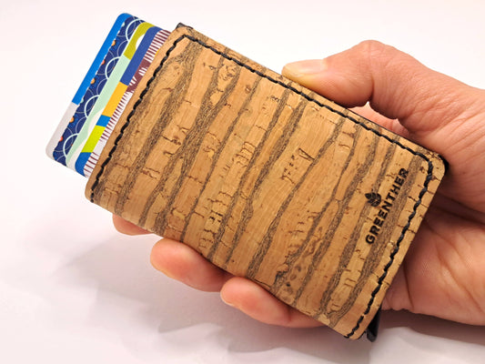 Personalized Birch Cork RFID Wallet